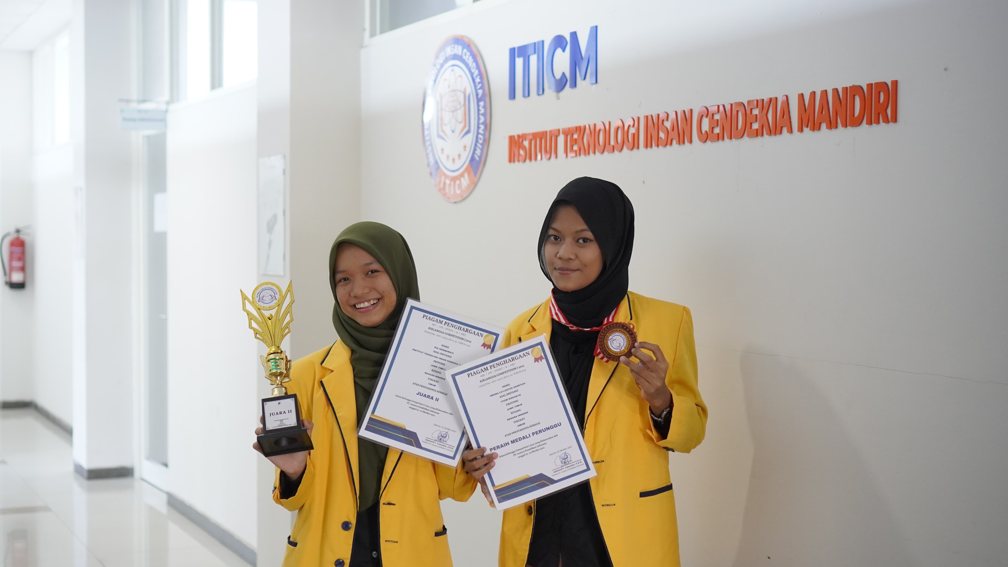 Boyong Medali Perak dan Perunggu, ITICM Sukses di Airlangga Competition 2023