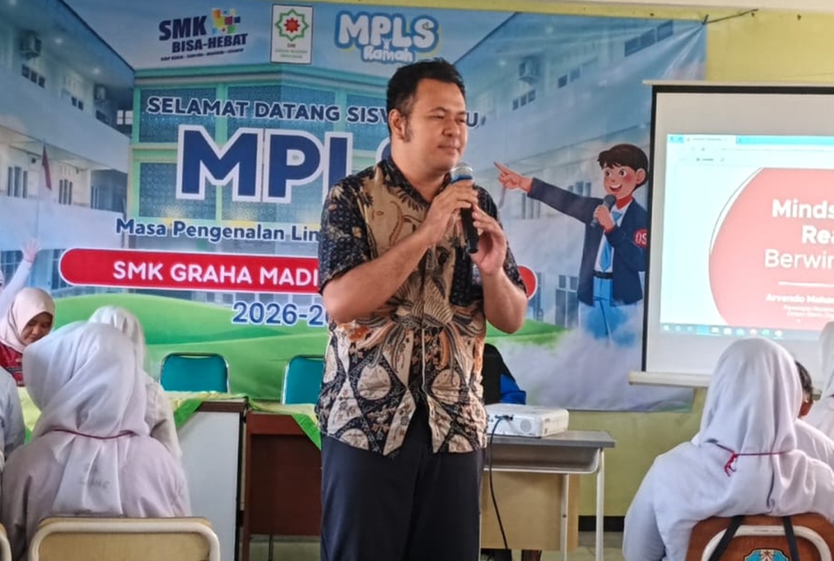 Bekali Siswa Baru SMK Graha Madina Singosari, Dosen ITICM: Pengusaha Harus Berani Hadapi Risiko
