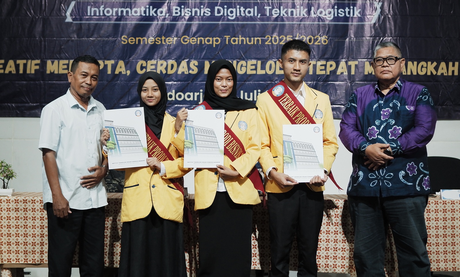 Ini Daftar Mahasiswa Terbaik dari Masing-masing Prodi dalam Yudisium ITICM Genap 2026
