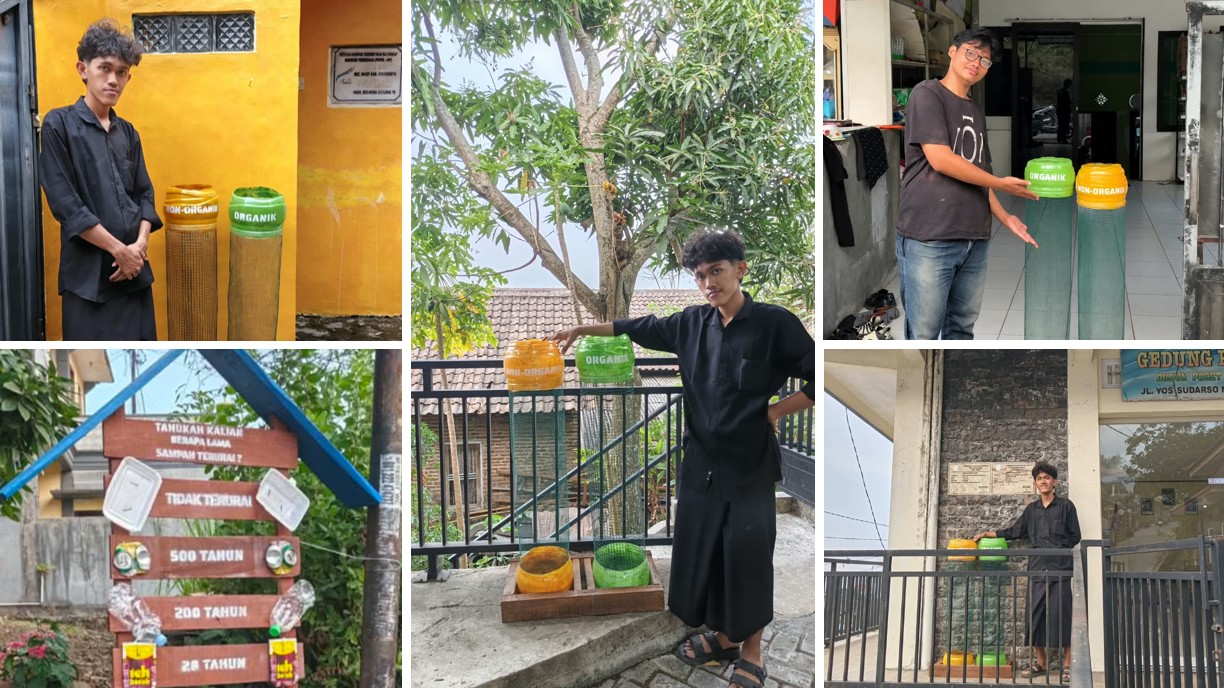 Tingkatkan Kesadaran Kebersihan, Mahasiswa KKN Kelompok 2 ITICM Edukasi Waktu Urai Sampah dan Pemilahan Organik di Desa Pacet